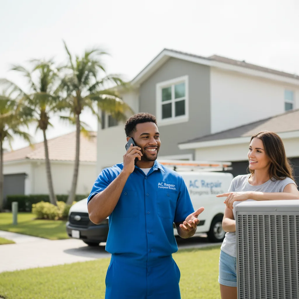 AC Repair Pompano Beach customer support in Rutherfordton